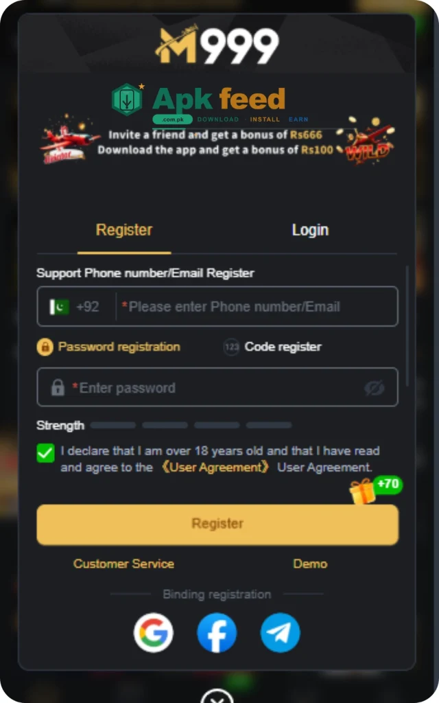 M999 Login